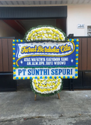 Papan Bunga Duka di Kuala Cenaku