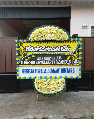 Papan Bunga Duka di Kuala Cenaku
